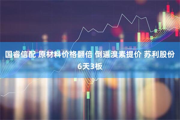 国睿信配 原材料价格翻倍 倒逼溴素提价 苏利股份6天3板
